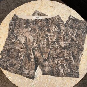 Hollister Camouflage Cargo Pants